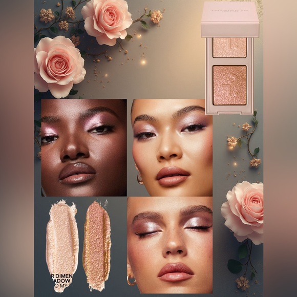 **NEWLY RELEASED** Patrick Ta Eyeshadow Duo - Talk To My Team - Picture 2 of 2